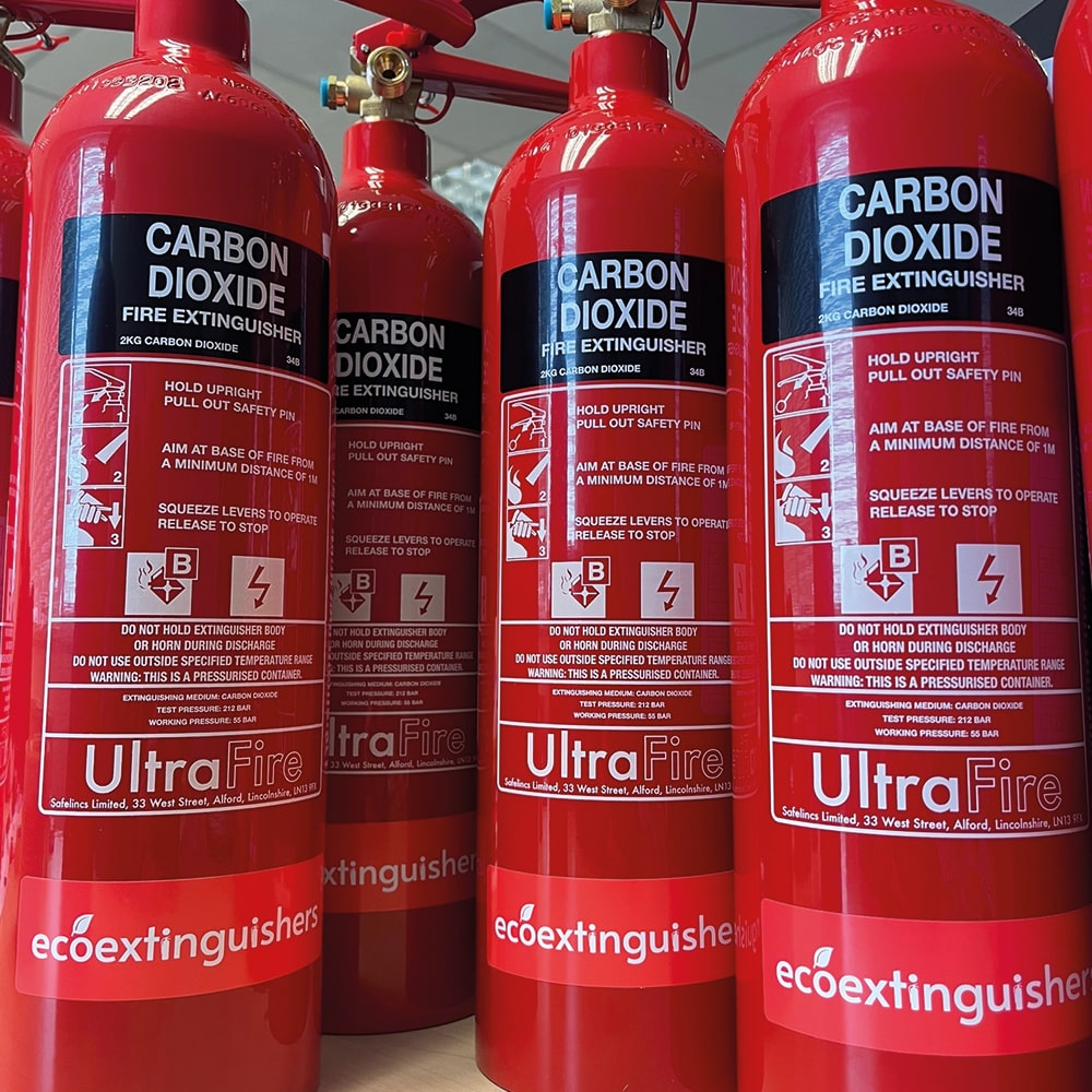 5 fire extinguisher close-up view