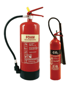 Image of Foam and co2 fire extinguisher