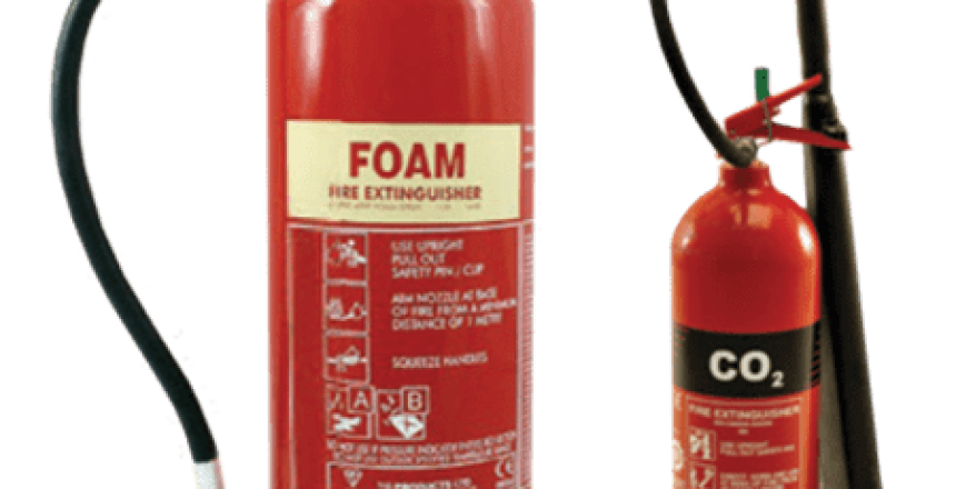 Image of Foam and co2 fire extinguisher